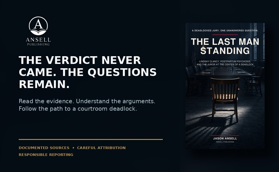 The verdict never came. The questions remain. Ansell Publishing.